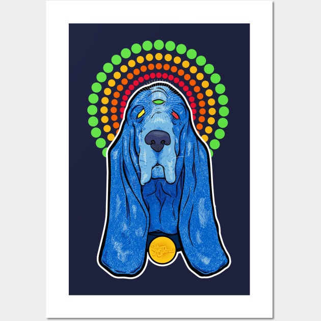 The Happy Campers - Holy Hound Wall Art by rt-shirts